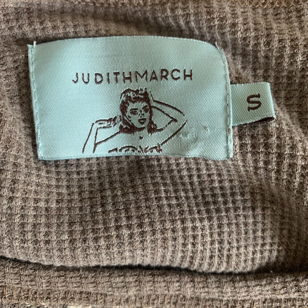 Judith March Anthropologie Womens Size Small Multicolor Waffle Knit Boho Blouse - Picture 4 of 6